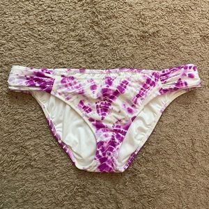Tie dye Victoria secret swim bottoms
